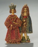 Early Poured Wax Costumed Figures 300/400