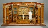 German Wooden Grocery Store in the Art Nouveau Style by Christian Hacket 2500/3200