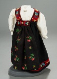Antique Traditional Folklore Doll Costume 200/300