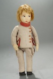 Italian Felt Character Doll, Series 149, as Aviatress by Lenci 600/800