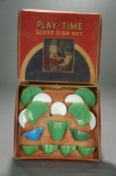 Playtime Glass Dish Set in Original Box by Akro Agate Co.  200/300