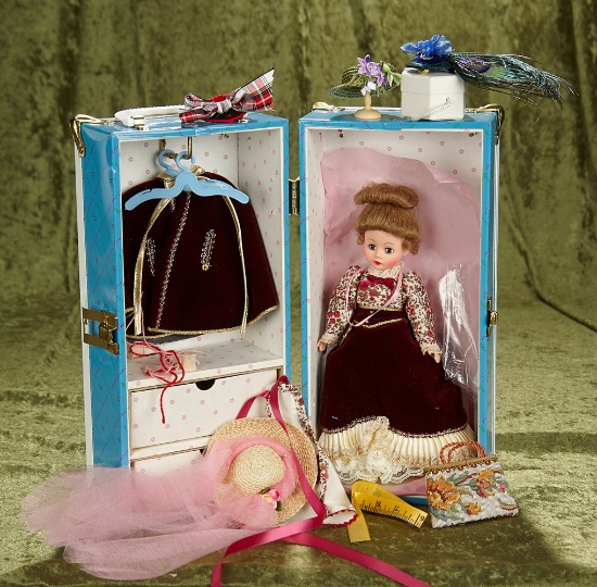 10" Cissette as "Mrs. Molloy's Millinery Shop" in Trunk with Accessories, MIB, 1994