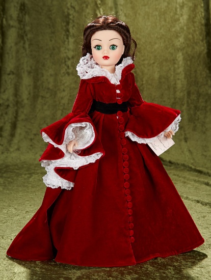 21" "Matron of the Mansion Scarlett" in red velvet, MIB, 2001