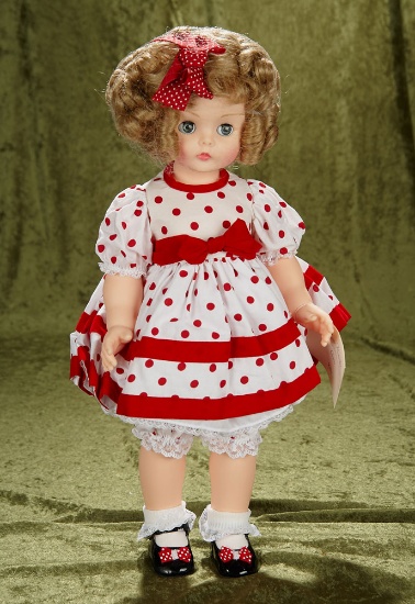 20" "Happy Birthday Kelly" with ringlet curls and red polka dot dress", MIB, 1997