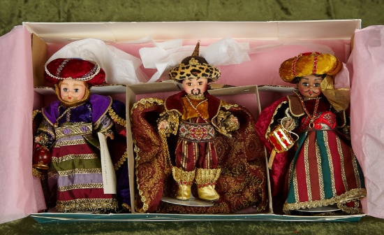 8" "Three Wise Men" from The Nativity Collection, #19480, 1997