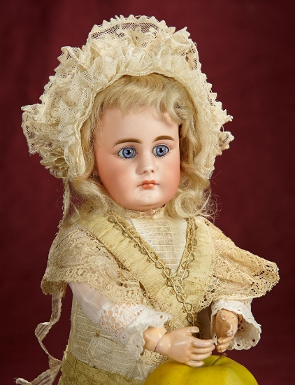 German Bisque Closed Mouth Child, Model 949, by Simon & Halbig 1100/1400