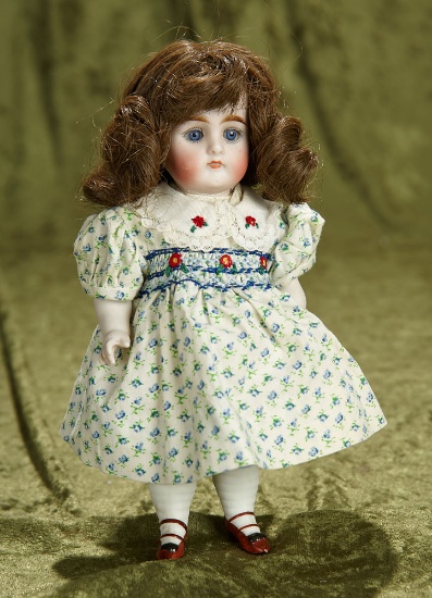 8" German all-bisque miniature doll, model 130, by Kestner. $400/500