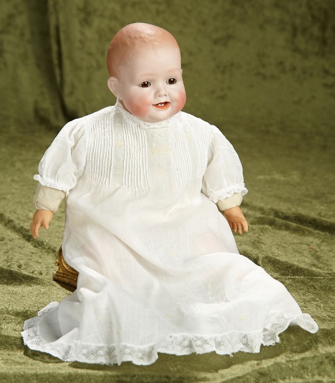 13" Petite German bisque Bonnie Babe by Georgene Averill with nice modeling and painting.