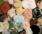 Large lot of doll hats