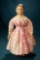 American Cloth Doll by Izannah Walker with Rare Blue Sateen Body Cover 14,000/21,000