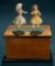 French Miniature Musical Box with Dancing Dolls 700/900