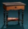 French Walnut and Ebony Lady’s Toilette Table with Accessories 700/900