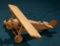 American Wooden Aeroplane with Original Box by Schoenhut 300/400