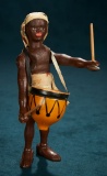 American Wooden Native Drummer by Schoenhut, Teddy’s Adventures in Africa Series 1200/1400