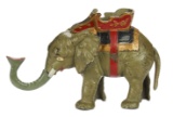 American Cast Iron Mechanical Bank as Circus Elephant by Hubley 200/300