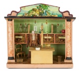 Petite German Wooden Toy Store by Christian Hacker with Signature 1200/1500
