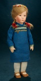 German Cloth Character Girl, Type VIII, by Kathe Kruse 700/900