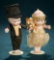German All-Bisque Kewpie as Bride and Groom 300/400