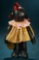 American Black Complexioned Oilcloth Doll 