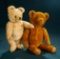 Two Vintage Mohair Teddy Bears 400/500