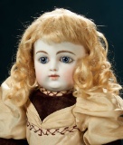 Gorgeous Bisque Bebe by Gaultier with Early Block Letter Markings 3600/4200