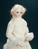 Early French Bisque Poupee with Wooden-Articulated Body from Simonne 3200/3800
