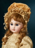 French Bisque Closed Mouth Bebe, Size 10, by Emile Jumeau 2800/3200