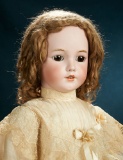 erman Bisque Child, 1249, by Simon and Halbig with Lovely Silk Costume 800/1100