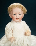 German Bisque Character, Model 226, by Kestner with Original Body and Wig 400/500