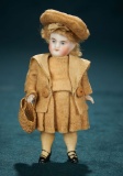 German All-Bisque Miniature in Original Factory Costume 200/300