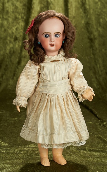 18" French bisque bebe with especially beautiful eyes by Emile Jumeau. $1200/1600