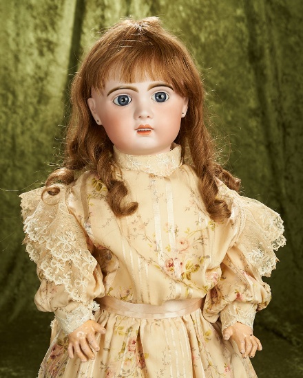 28" French bisque bebe by Jumeau, size 12 with original signed body. $1200/1700