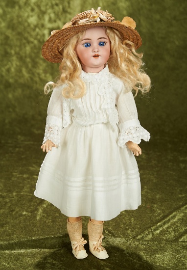 17" German bisque child doll, 1269, by Simon and Halbig. $500/700