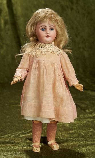 15" German bisque child doll, model 1039, by Simon and Halbig. $400/500