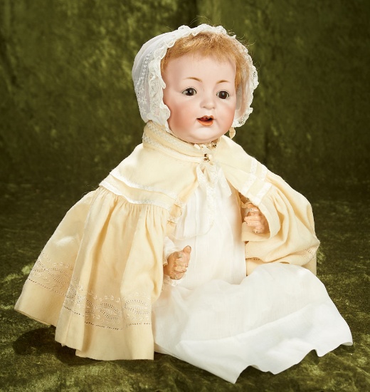 17" German bisque character, model 226, by Kestner in fine antique costume.