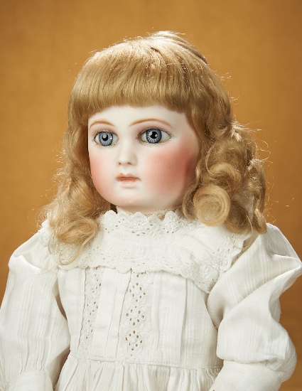 Beautiful Early Period French Bisque Portrait Bebe by Emile Jumeau 5500/7500