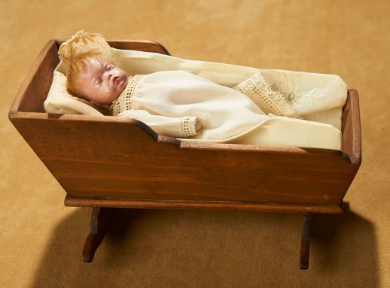 American Artist Doll Depicting Sleeping Baby by Dewees Cochran 700/900