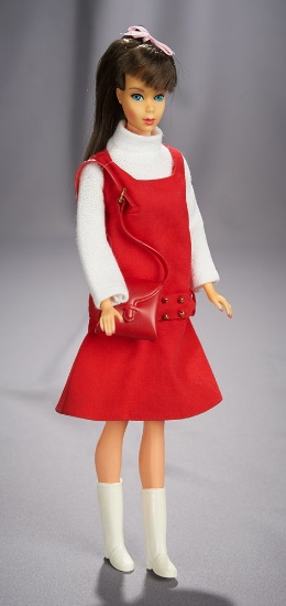 Brunette Mod Barbie in Red Jumper for the Japanese Market, 1967 300/500