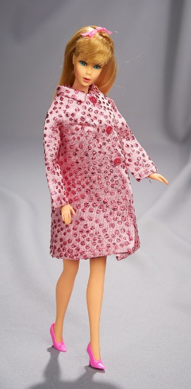 Blonde Mod Barbie in "Fashion Bouquet" Coat, Sears Exclusive, 1971 400/500