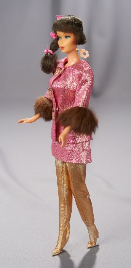 Brunette Talking Barbie in "Golden Groove" Gift Set, Sears Exclusive, 1969 500/700