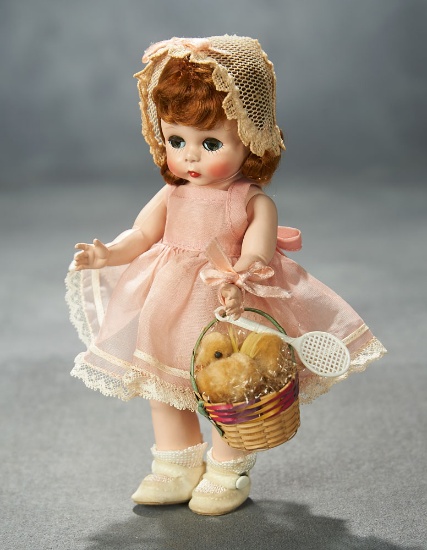 Auburn-Haired Alexander-Kins in Pink Variation of "Easter Girl", 1953 300/400