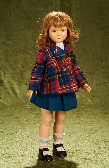20" American composition doll "American Children" series by Dewees Cochran, original costume