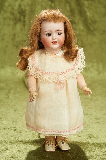 12" German bisque character, 126, Kammer and Reinhardt, flirty eyes and toddler body/ $400/500