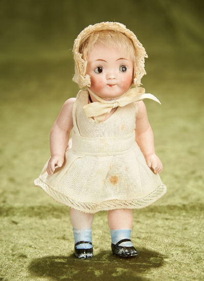 Large German All-Bisque Doll with Rare Painted Shoes 500/800 Auctions Online, Proxibid