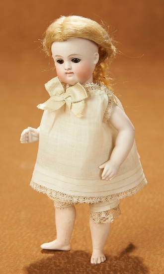 German All-Bisque Miniature by Kestner with Bare Feet 1100/1400