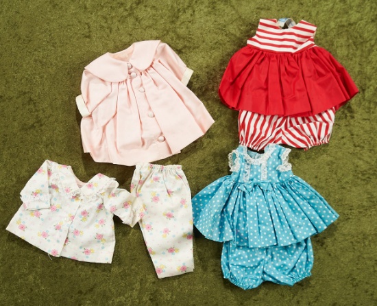Lot of Tagged Madame Alexander Toddler Clothes c. 1961-1962