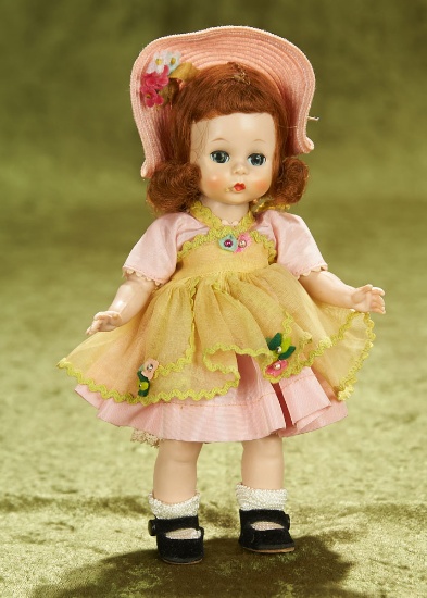 8" Alexander-kins in Organdy and Taffeta as a Maypole Dancer, c. 1954