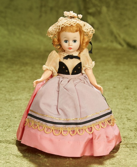 10" Cissette "Denmark" in Elaborate Native Folk Costume,1962