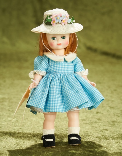 8" Maggie Mix-up Wearing Her "My Favorite School Dress," 1961