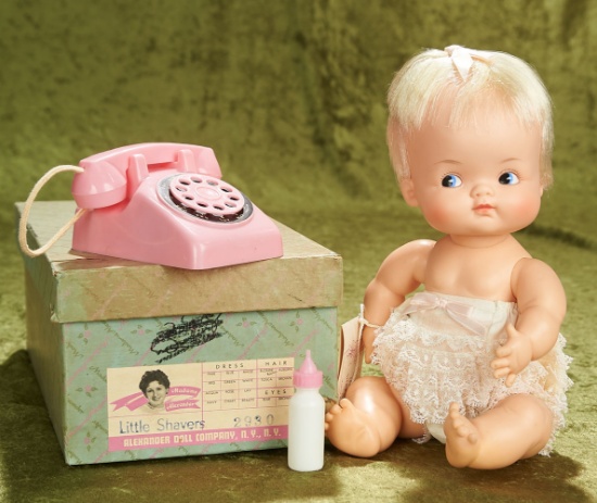 12" Vinyl "Little Shavers" with Pink Telephone, 1963